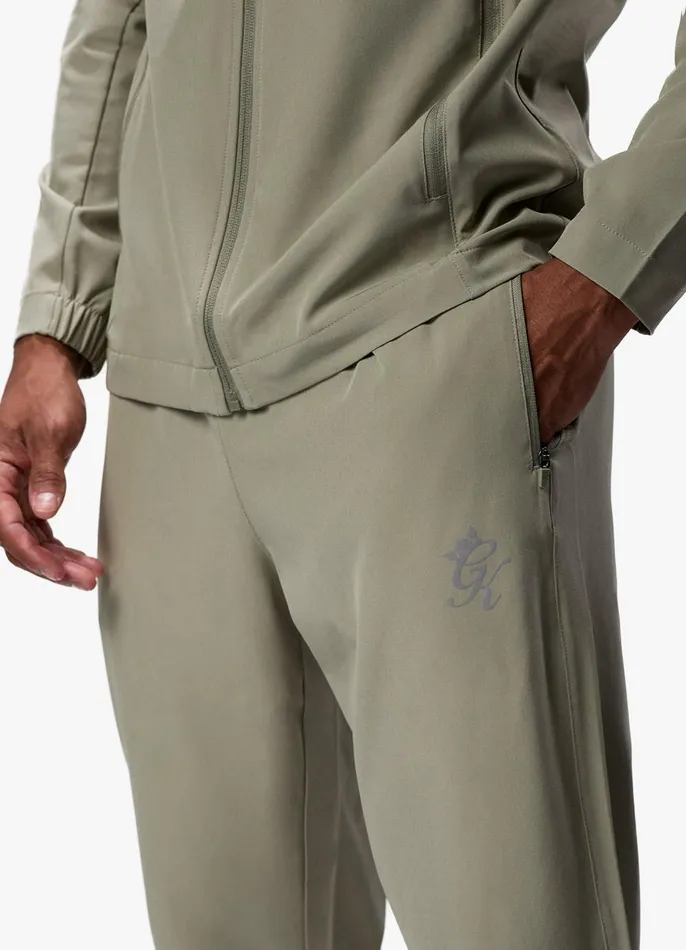 Gym King Tracksuits Men Flex Woven Tracksuit 8211 Soft Khaki