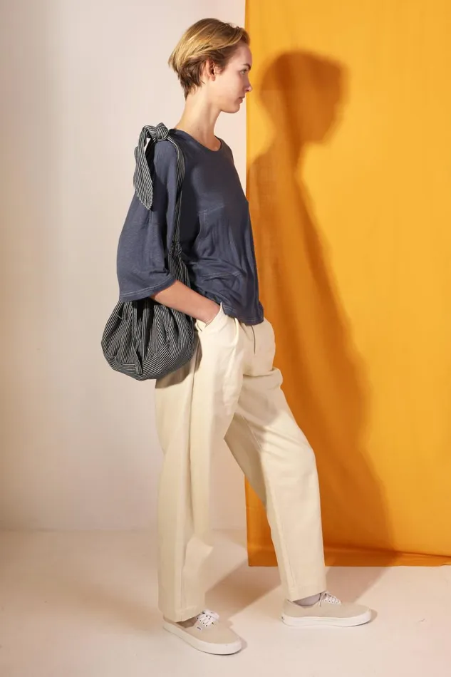 Hamish Top Navy Womens LF Markey Tops