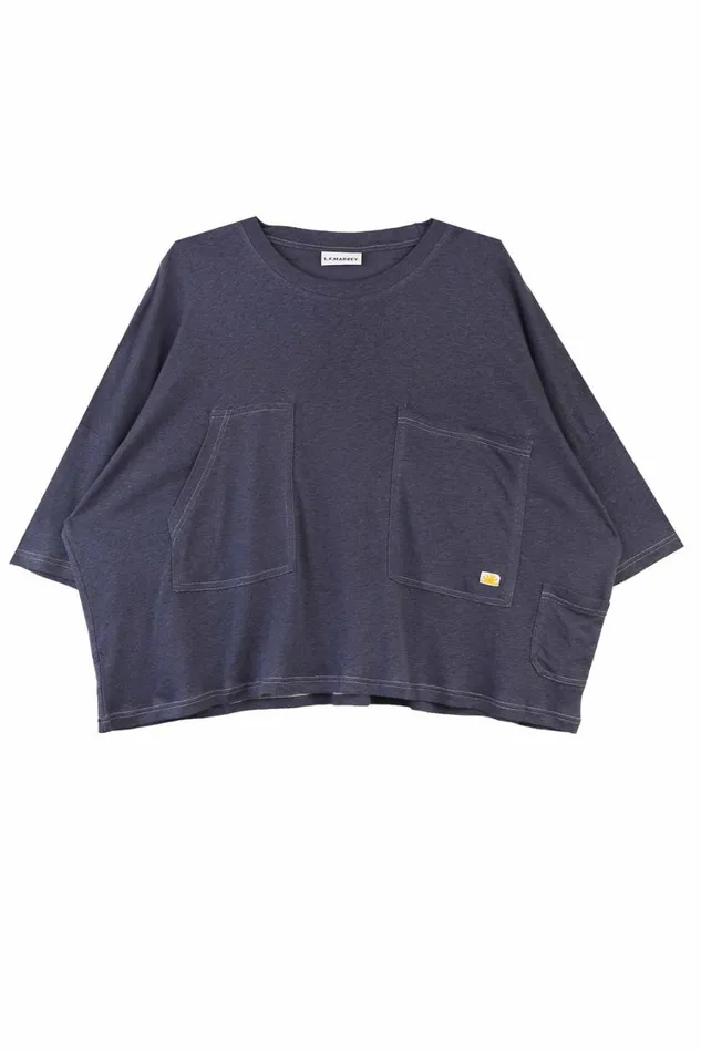 Hamish Top Navy Womens LF Markey Tops