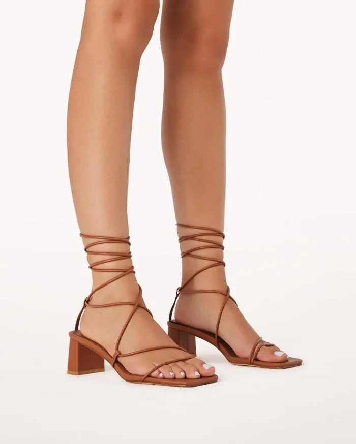 Heels Billini Block Heels ANISSA TAN