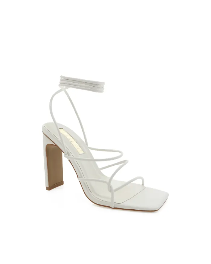 Heels Billini Block Heels TORANCE WHITE
