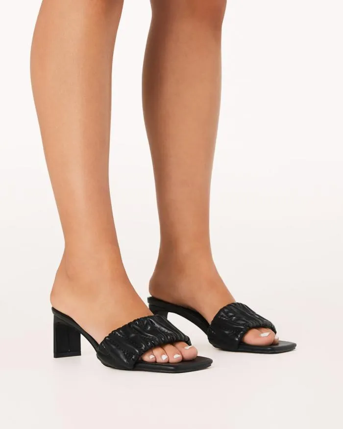 Heels Billini Block Heels YOLENE BLACK
