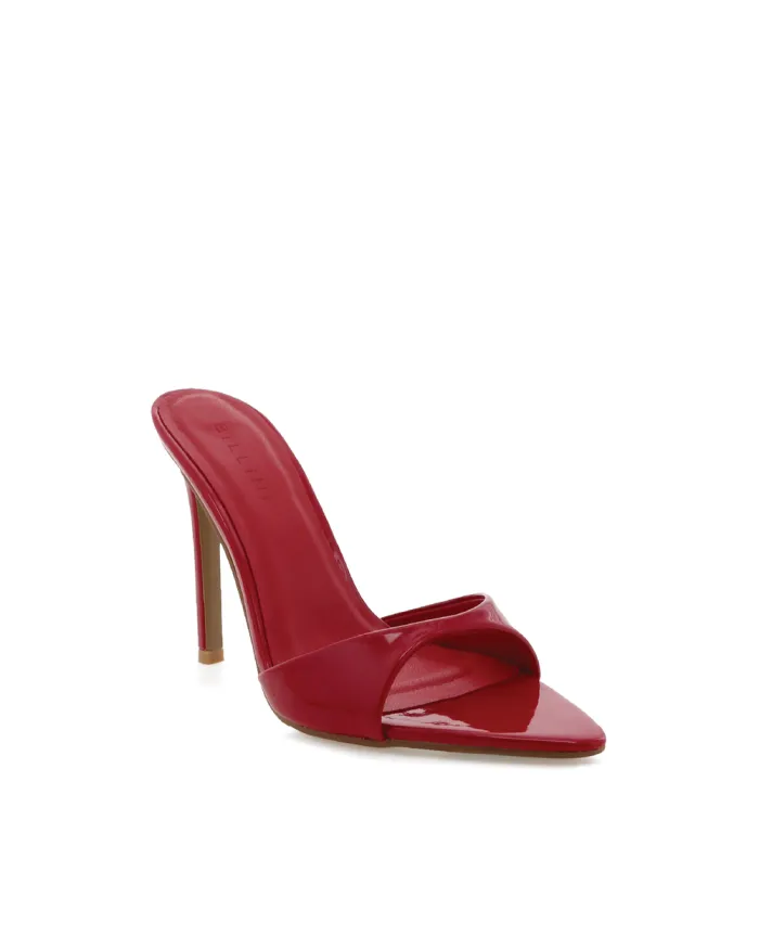 Heels Billini Stiletto Heels QUINBY STRAWBERRY PATENT