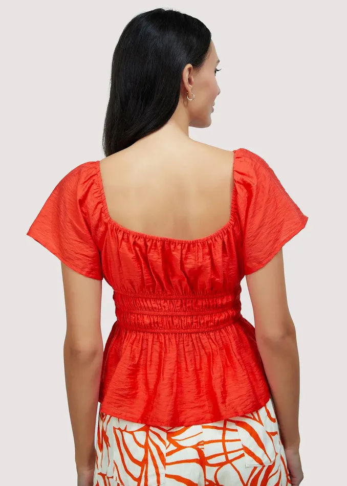 Hidden Oasis Top Red Women Lost Wander Tops
