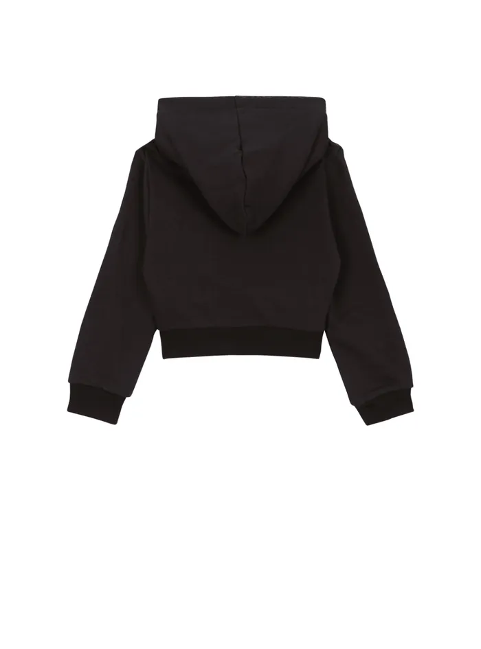 Hoodie Black Kids Balmain
