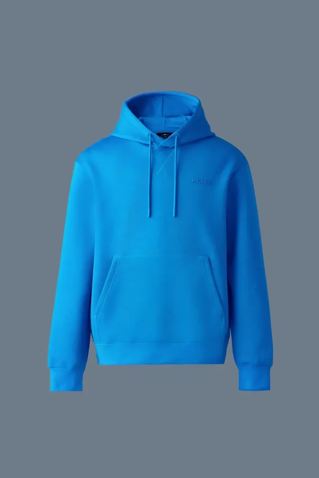 Hoodies and Tops Men Mackage KRYSTIAN Doubleface Jersey Hoodie Flame Hoodies and Tops Men Mackage KRYSTIAN Doubleface Jersey Hoodie Flame