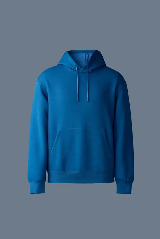 Hoodies and Tops Men Mackage KRYSTIAN Doubleface Jersey Hoodie Flame Hoodies and Tops Men Mackage KRYSTIAN Doubleface Jersey Hoodie Flame