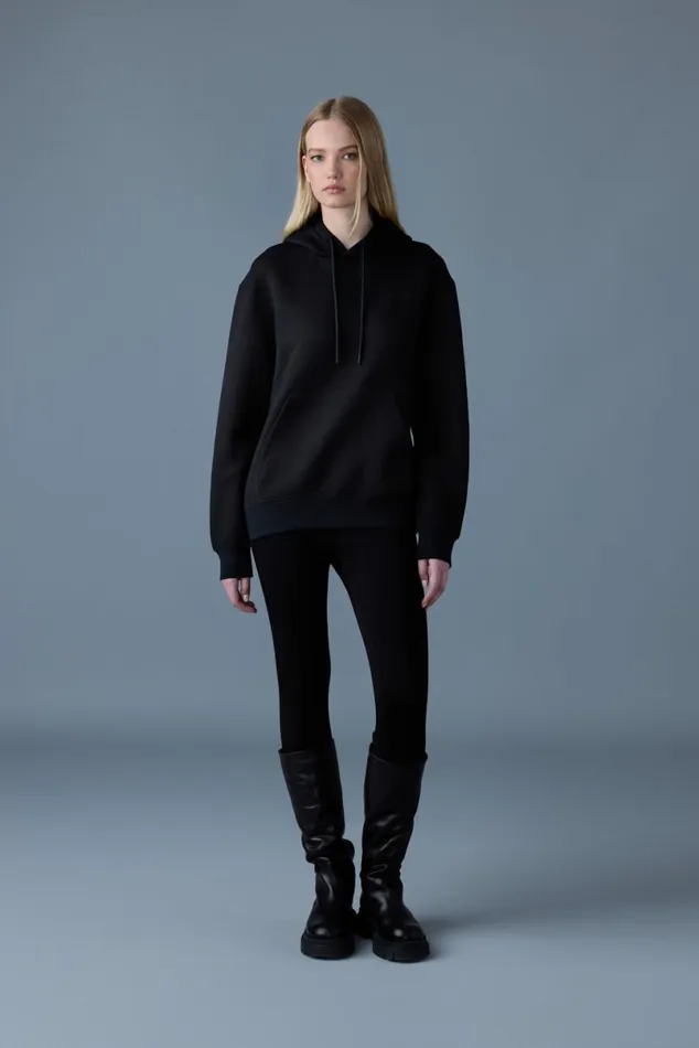 Hoodies and Tops Men Mackage KRYSTIAN Doubleface Jersey Hoodie Flame Hoodies and Tops Men Mackage KRYSTIAN Doubleface Jersey Hoodie Flame