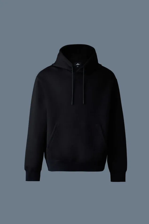 Hoodies and Tops Men Mackage KRYSTIAN Doubleface Jersey Hoodie Flame Hoodies and Tops Men Mackage KRYSTIAN Doubleface Jersey Hoodie Flame