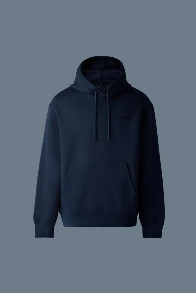 Hoodies and Tops Men Mackage KRYSTIAN Doubleface Jersey Hoodie Flame Hoodies and Tops Men Mackage KRYSTIAN Doubleface Jersey Hoodie Flame