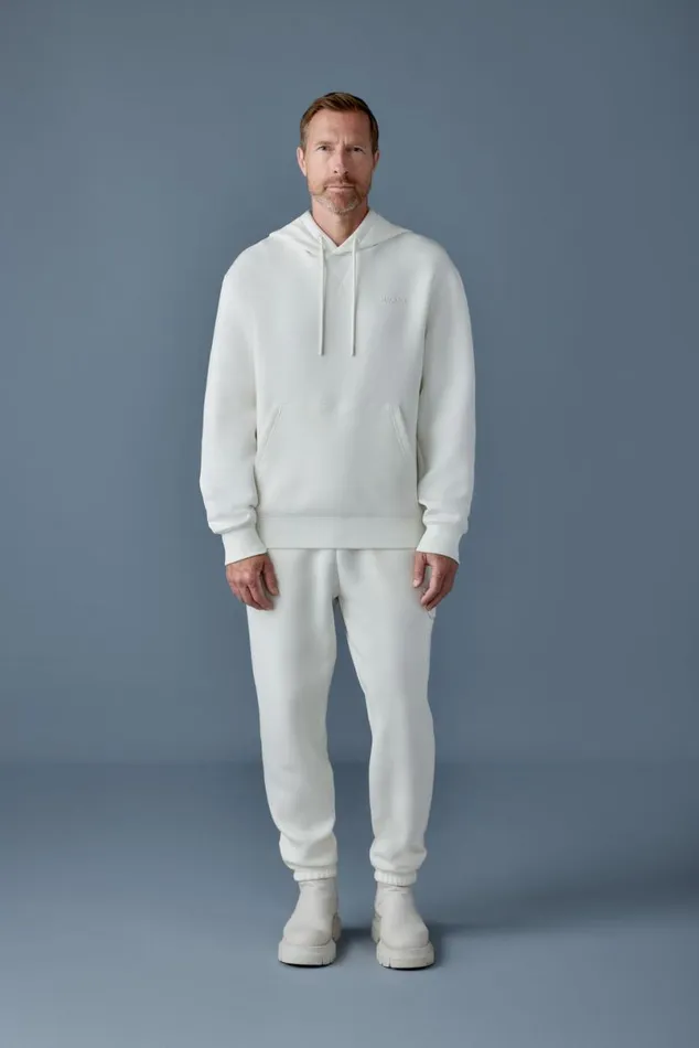 Hoodies and Tops Men Mackage KRYSTIAN Doubleface Jersey Hoodie Flame Hoodies and Tops Men Mackage KRYSTIAN Doubleface Jersey Hoodie Flame