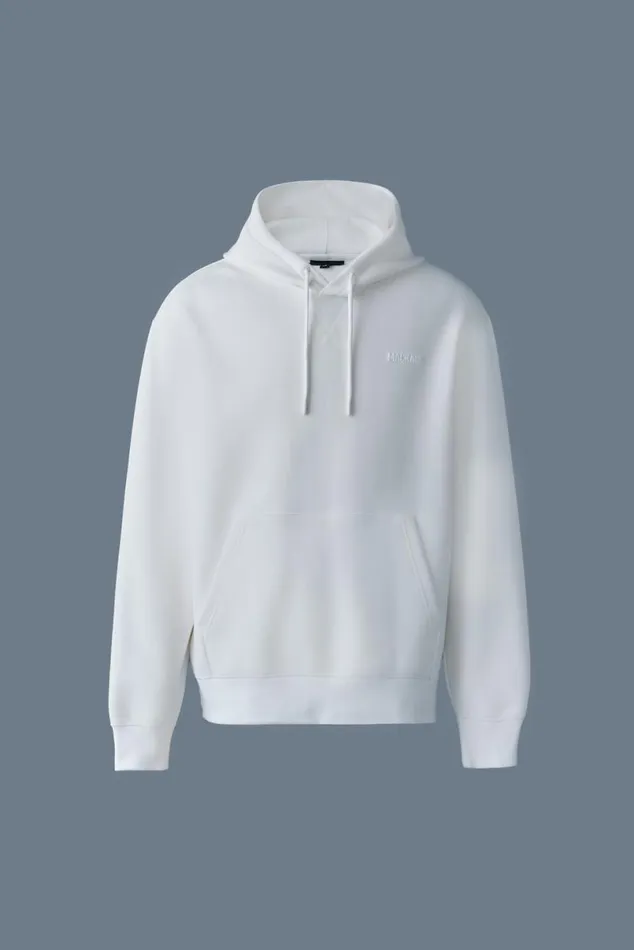 Hoodies and Tops Men Mackage KRYSTIAN Doubleface Jersey Hoodie Flame Hoodies and Tops Men Mackage KRYSTIAN Doubleface Jersey Hoodie Flame