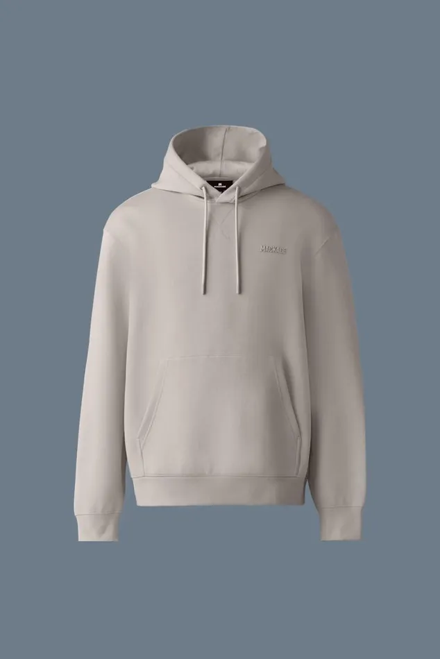 Hoodies and Tops Men Mackage KRYSTIAN Doubleface Jersey Hoodie Flame Hoodies and Tops Men Mackage KRYSTIAN Doubleface Jersey Hoodie Flame