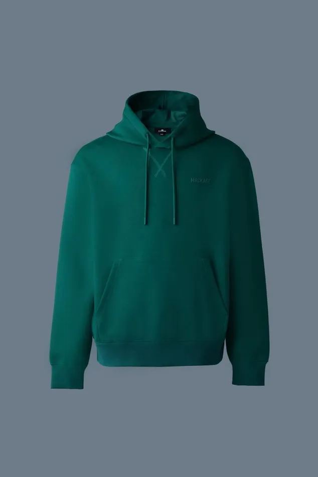 Hoodies and Tops Men Mackage KRYSTIAN Doubleface Jersey Hoodie Flame Hoodies and Tops Men Mackage KRYSTIAN Doubleface Jersey Hoodie Flame