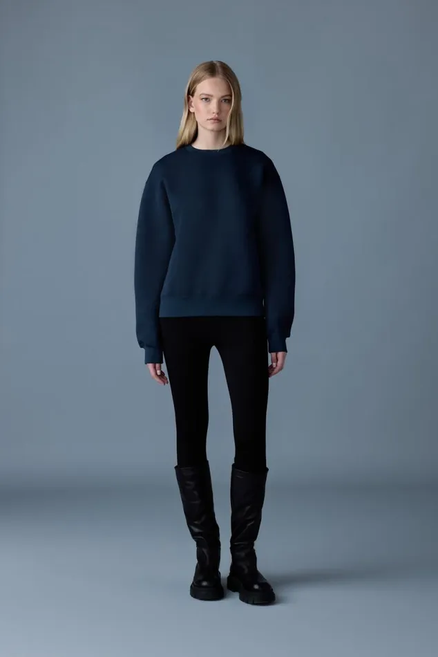 Hoodies and Tops Women Mackage JULIAN DoubleFace Jersey Sweatshirt Trench Hoodies and Tops Women Mackage JULIAN DoubleFace Jersey Sweatshirt Trench