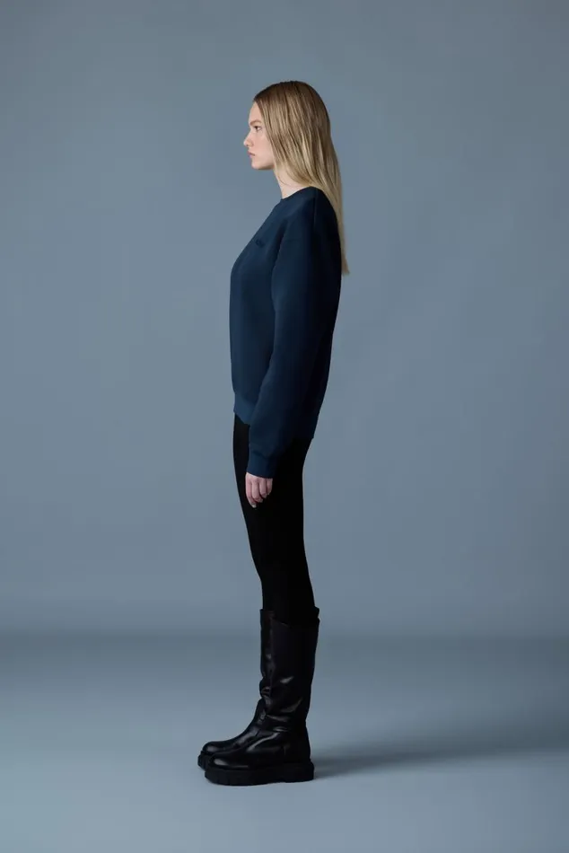 Hoodies and Tops Women Mackage JULIAN DoubleFace Jersey Sweatshirt Trench Hoodies and Tops Women Mackage JULIAN DoubleFace Jersey Sweatshirt Trench