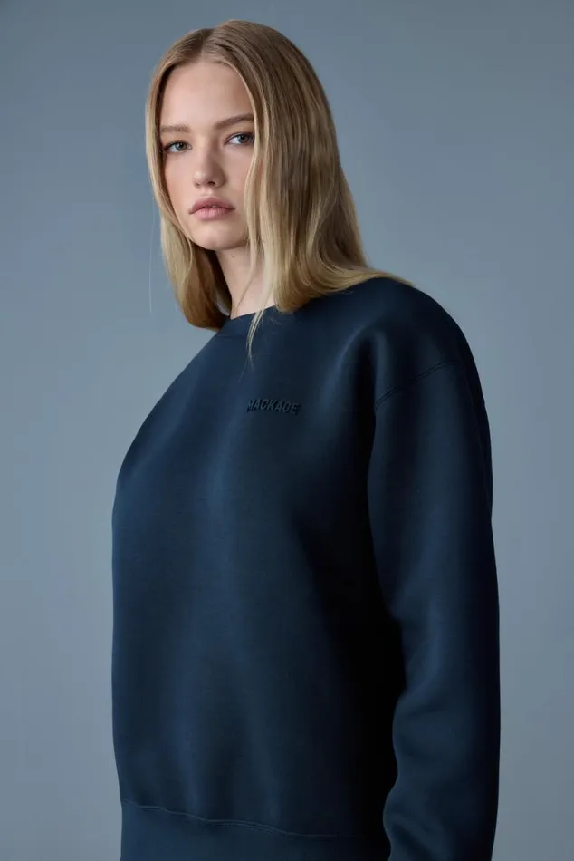 Hoodies and Tops Women Mackage JULIAN DoubleFace Jersey Sweatshirt Trench Hoodies and Tops Women Mackage JULIAN DoubleFace Jersey Sweatshirt Trench
