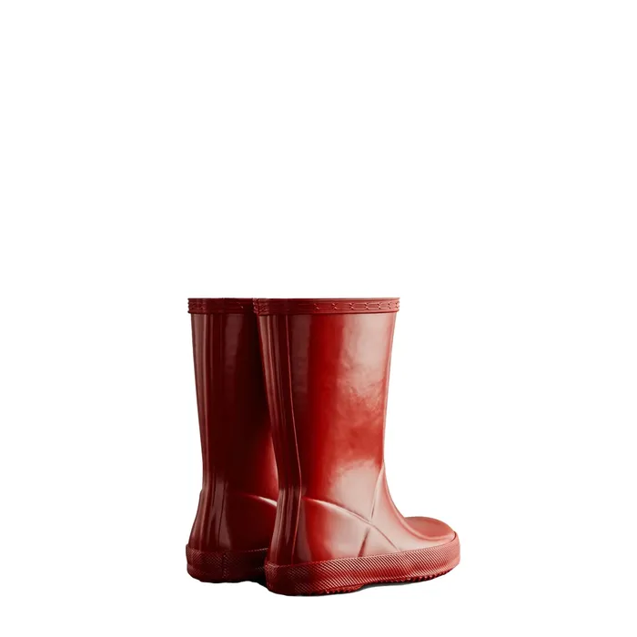HunterBoots Rain Boots Kids Kids First Gloss Rain Boots