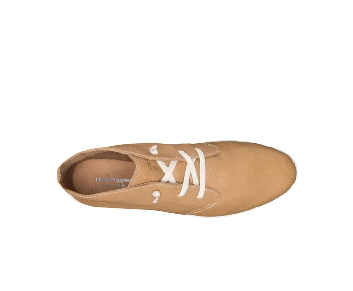 Hush Puppies Everyday Chukka Tan Leather Women Boots