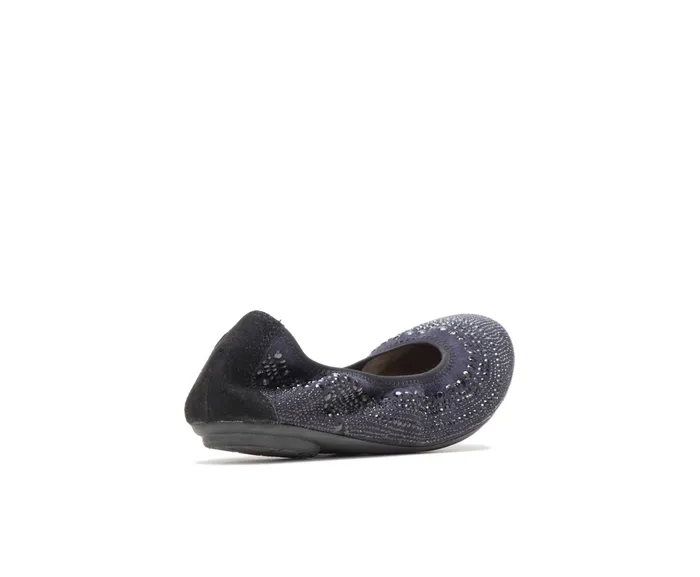 Hush Puppies Flats and SlipOns Women Chaste Ballet Black Stud Hush Puppies Flats and SlipOns Women Chaste Ballet Black Stud