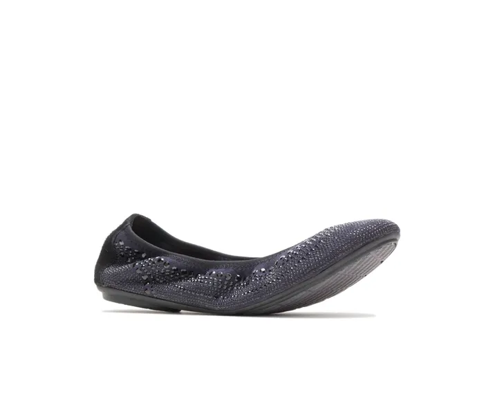 Hush Puppies Flats and SlipOns Women Chaste Ballet Black Stud Hush Puppies Flats and SlipOns Women Chaste Ballet Black Stud