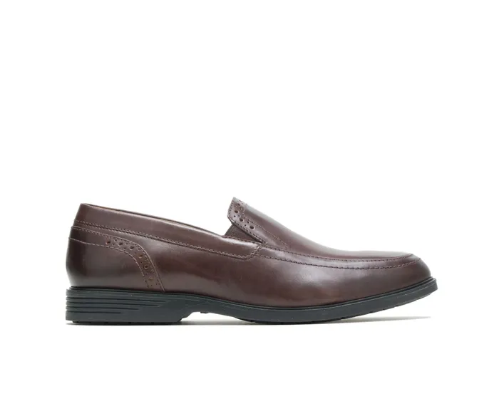 Hush Puppies SlipOns Men Shepsky SlipOn Dark Brown Leather