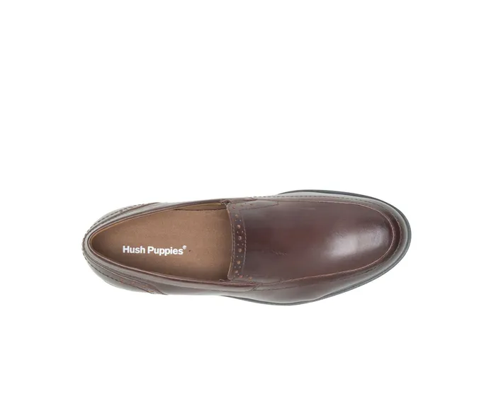 Hush Puppies SlipOns Men Shepsky SlipOn Dark Brown Leather Hush Puppies SlipOns Men Shepsky SlipOn Dark Brown Leather