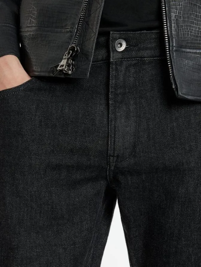 J701 8211 CASHMERE BLEND Carbon Grey Clothing John Varvatos Jeans