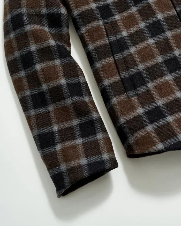 Jackets and Outerwear Men Billy Reid Mo Shirt Jacket Olivemulti