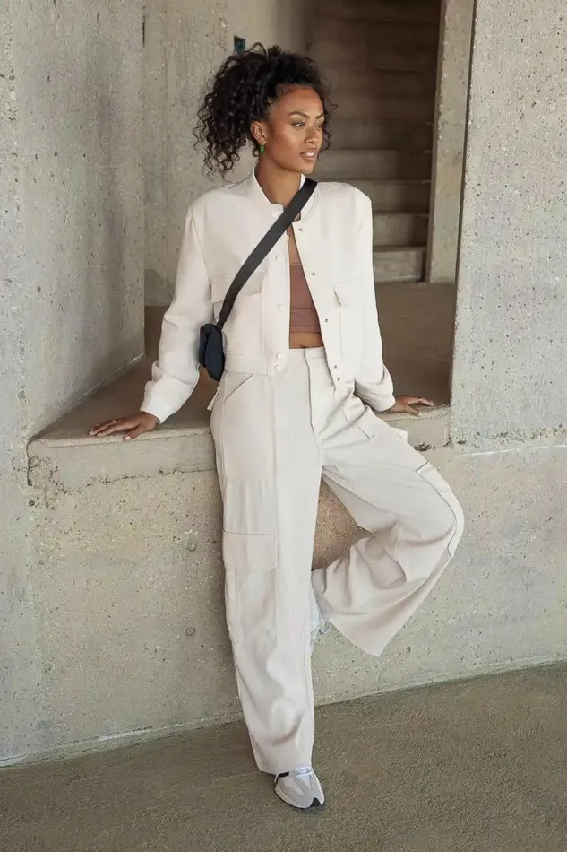 Jocelyn Jacket In Cream Cream Women Bohme Outerwear