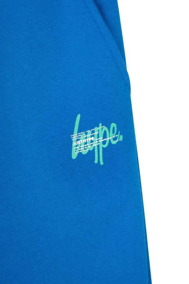 Just Hype Joggers Hype Boys Blue Double Joggers