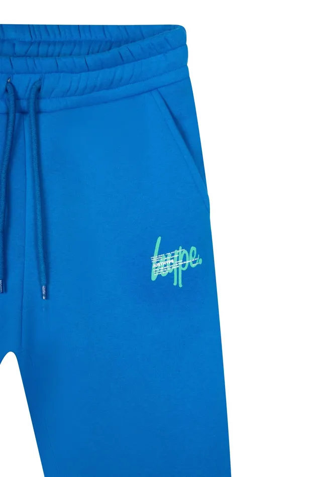 Just Hype Joggers Hype Boys Blue Double Joggers