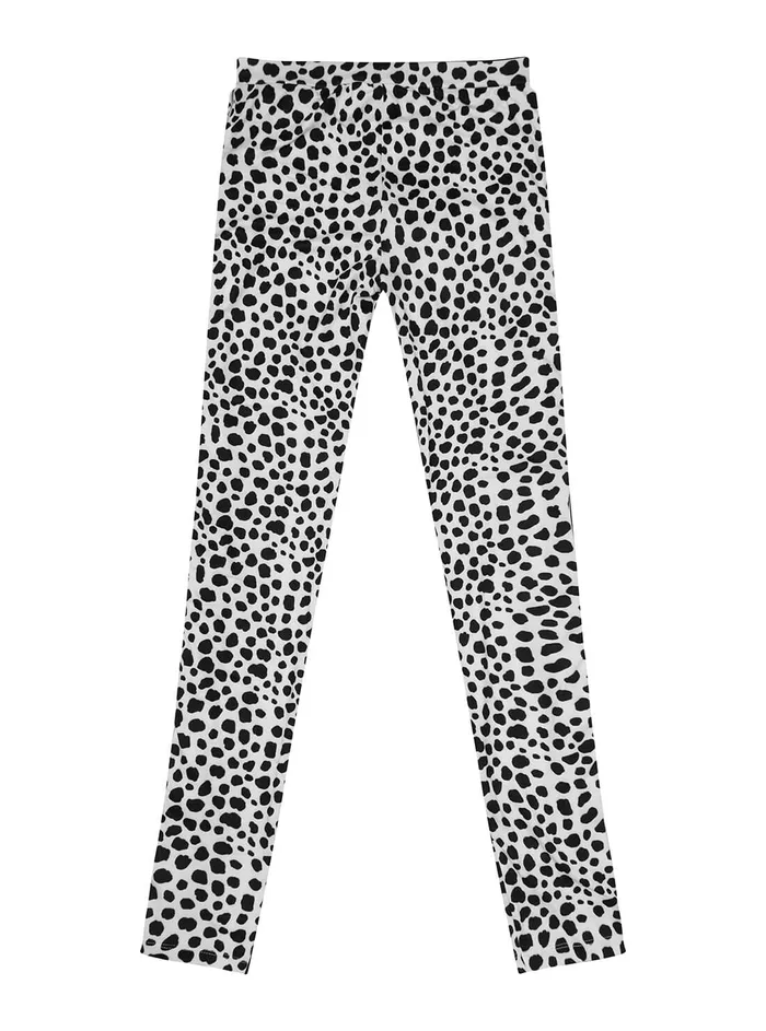 Kids Big Girl GUESS Animal Print Logo Leggings 716