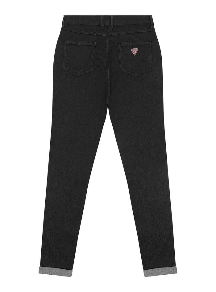 Kids Big Girl GUESS Black Stretch Bull Denim Pants 716 Kids Big Girl GUESS Black Stretch Bull Denim Pants 716