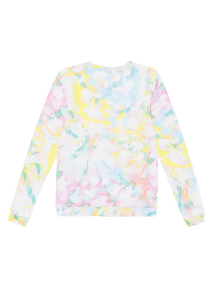 Kids Big Girl GUESS Dye Pop Active Tshirt 816