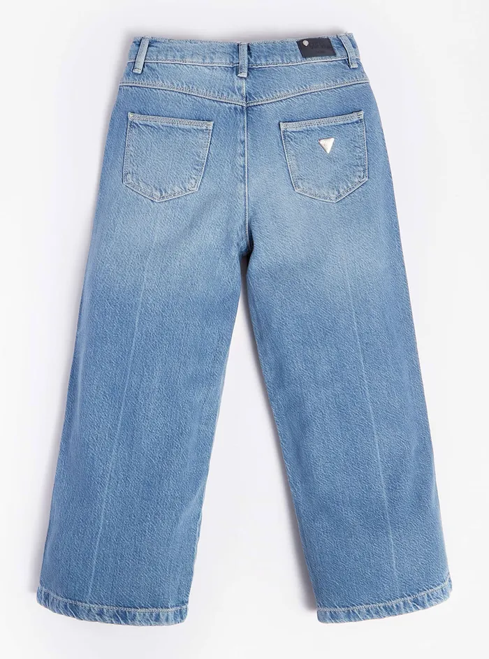 Kids Big Girl GUESS Sunset Shell Denim Pants 716 Kids Big Girl GUESS Sunset Shell Denim Pants 716