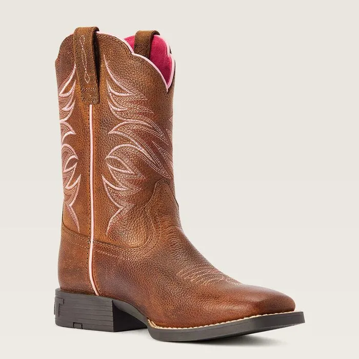 Kids Big Kids039 Footwear Ariat Youth Firecatcher Western Boot Rowdy Brown Kids Big Kids039 Footwear Ariat Youth Firecatcher Western Boot Rowdy Brown