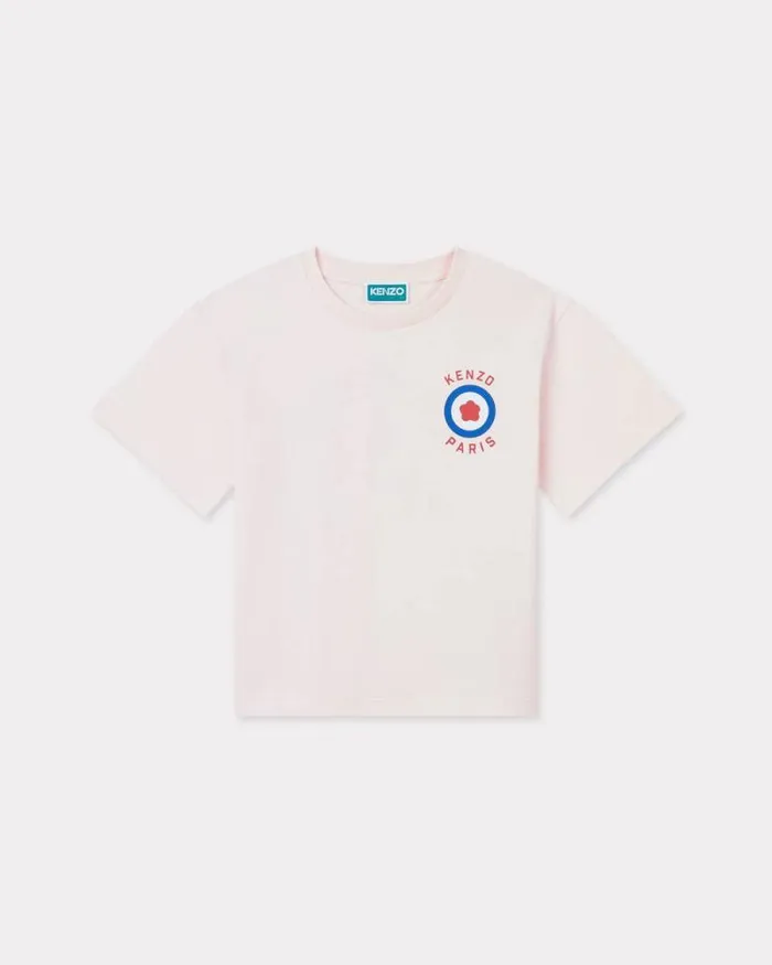 Kids Cotton Tshirt Blush Kenzo Tshirts And Sweatshirts