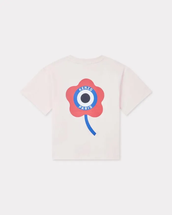 Kids Cotton Tshirt Blush Kenzo Tshirts And Sweatshirts