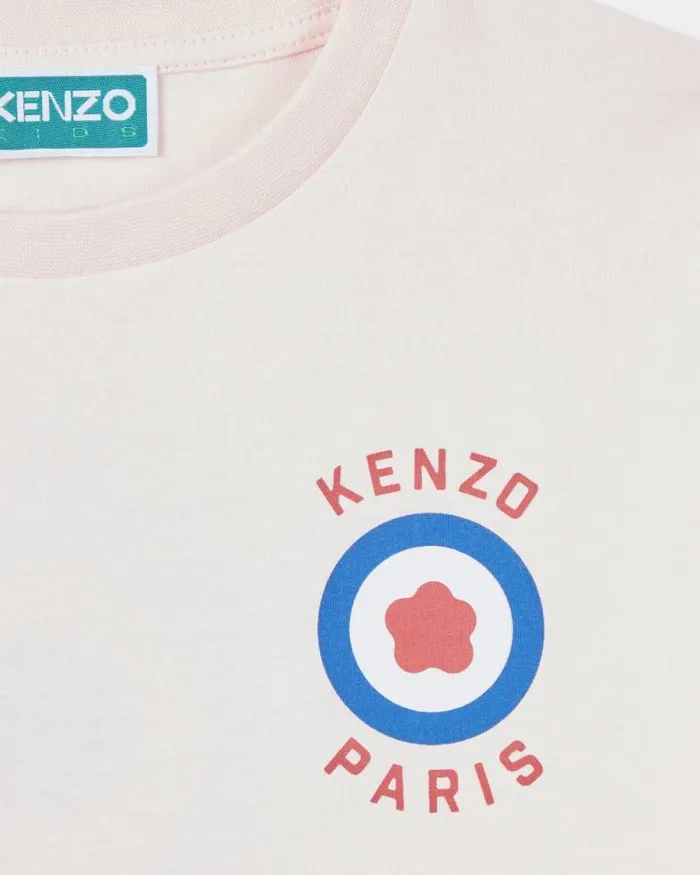 Kids Cotton Tshirt Blush Kenzo Tshirts And Sweatshirts