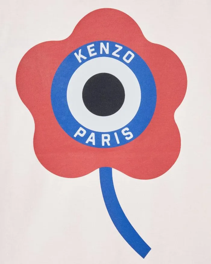 Kids Cotton Tshirt Blush Kenzo Tshirts And Sweatshirts