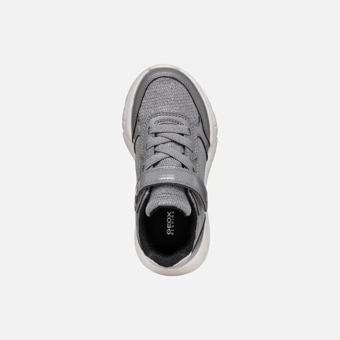 Kids Geox Sneakers LOFTUS JUNIOR Grey Low Top Sneakers Grey