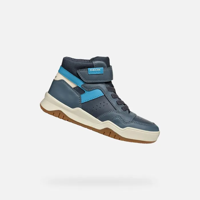 Kids Geox Sneakers PERTH BOY AvioDark Sky High Top Sneakers Aviodark Sky
