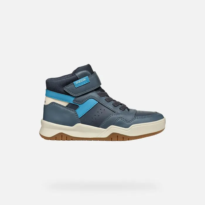 Kids Geox Sneakers PERTH BOY AvioDark Sky High Top Sneakers Aviodark Sky
