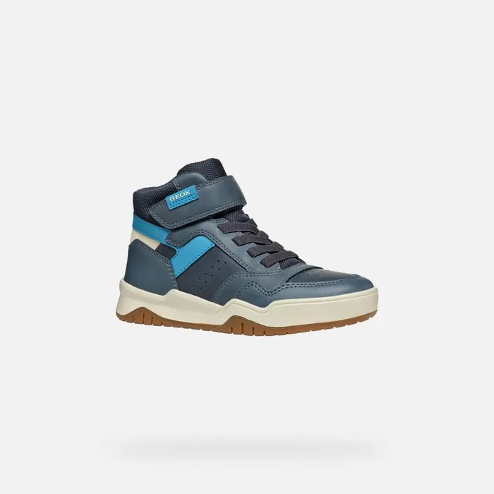 Kids Geox Sneakers PERTH BOY AvioDark Sky High Top Sneakers Aviodark Sky