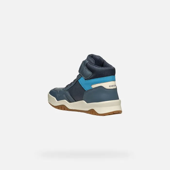 Kids Geox Sneakers PERTH BOY AvioDark Sky High Top Sneakers Aviodark Sky