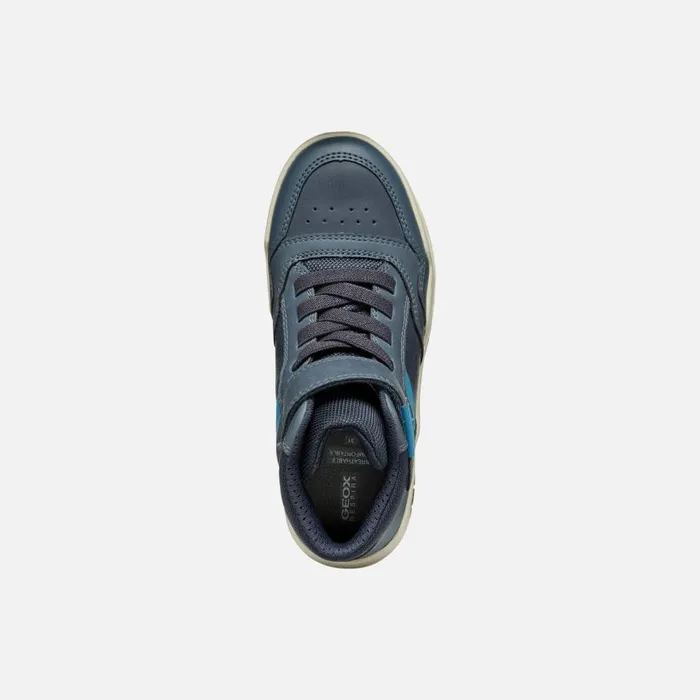 Kids Geox Sneakers PERTH BOY AvioDark Sky High Top Sneakers Aviodark Sky