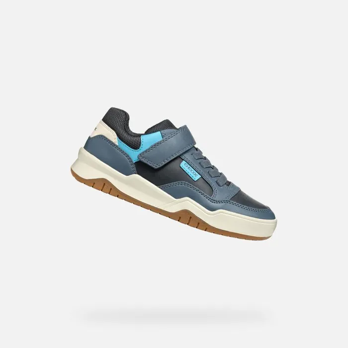 Kids Geox Sneakers PERTH BOY AvioDark Sky Low Top Sneakers Aviodark Sky