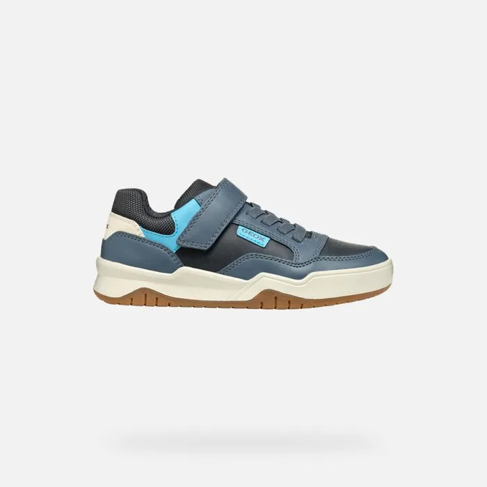 Kids Geox Sneakers PERTH BOY AvioDark Sky Low Top Sneakers Aviodark Sky