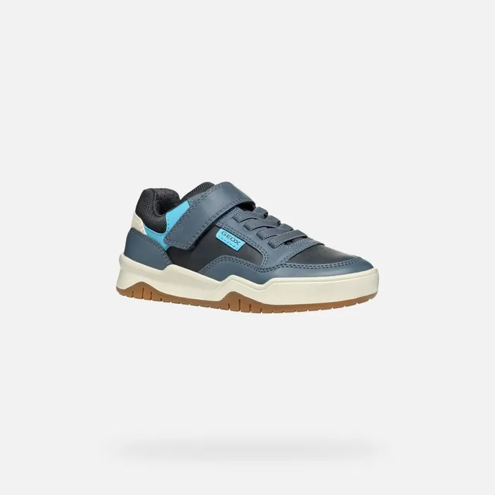 Kids Geox Sneakers PERTH BOY AvioDark Sky Low Top Sneakers Aviodark Sky